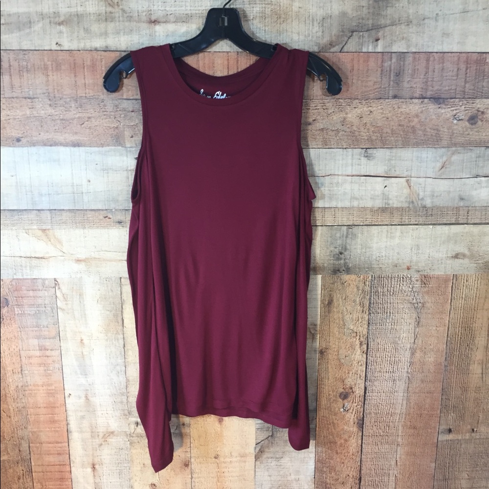 Sam Edelman Cold Shoulder Top - Picture 2 of 5